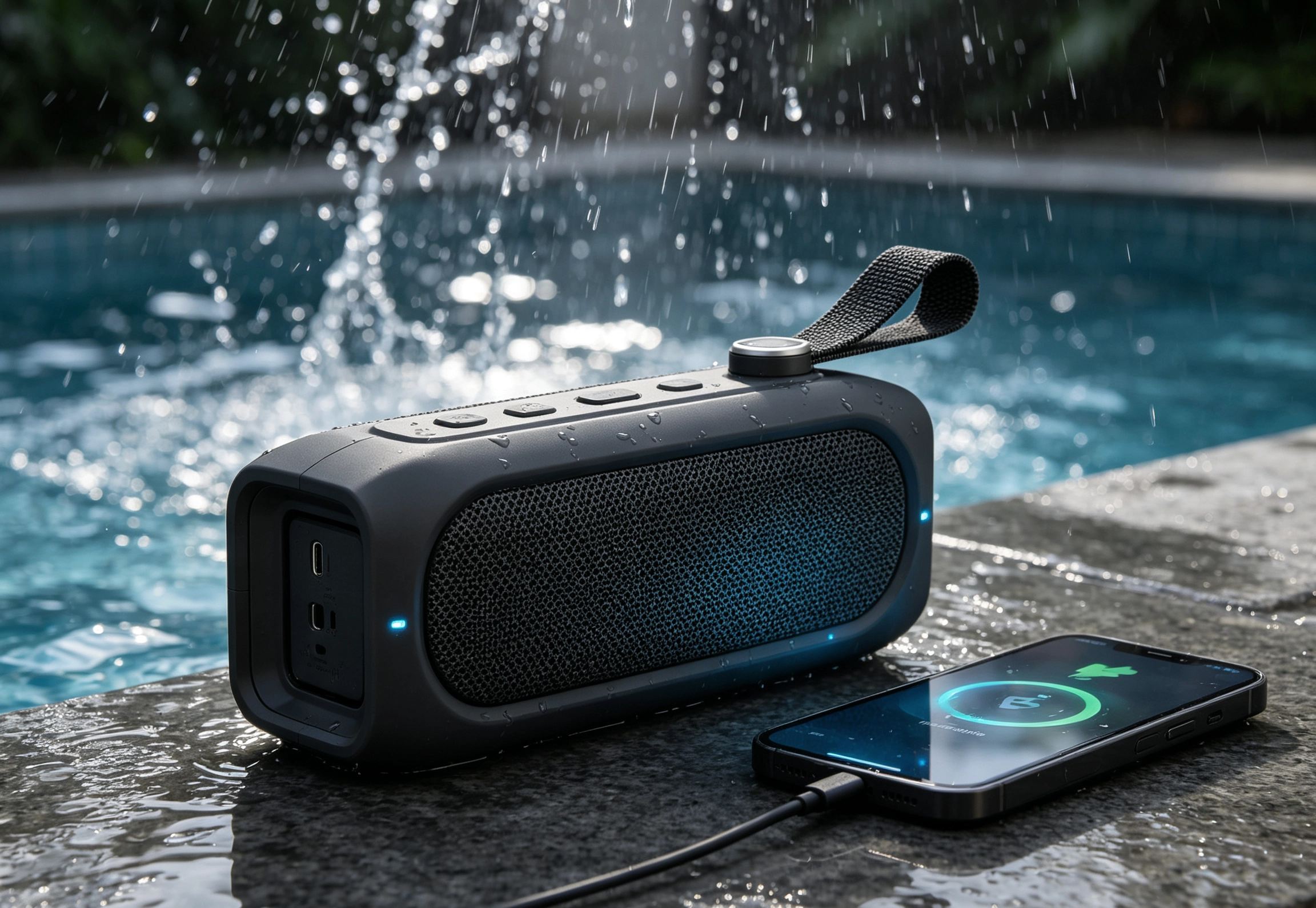 Durable waterproof outdoor Bluetooth speaker from BETRUE leisure scene presentation, updated CE compliant audio OEM manufacturer