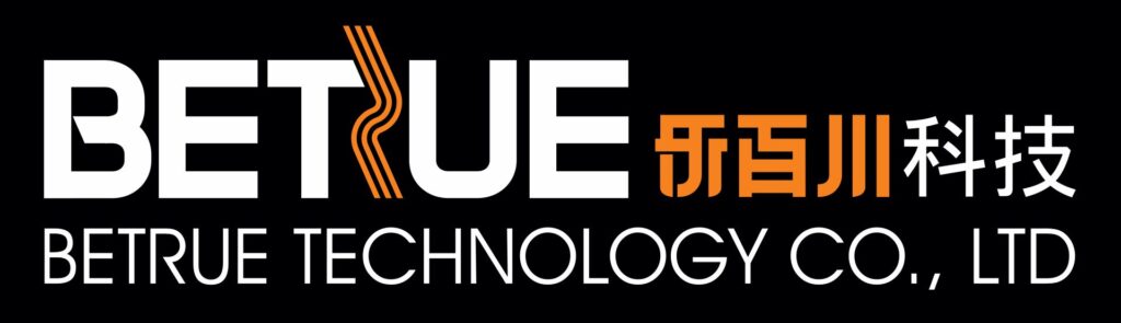 BETRUE 乐百川科技 company logo black background