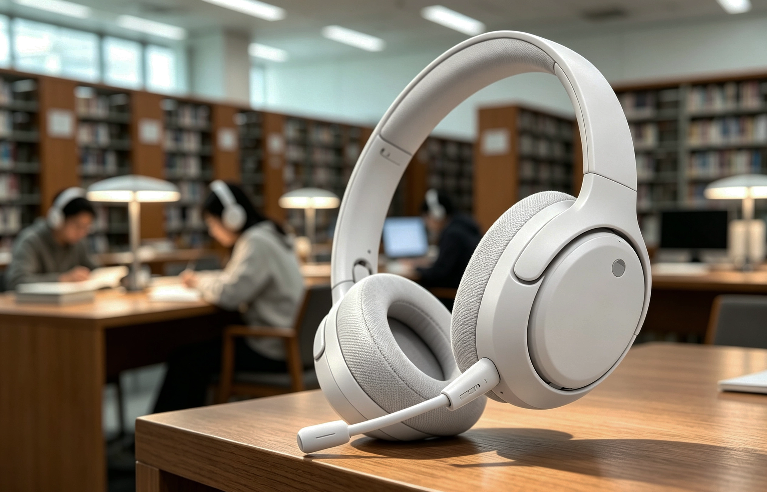 BETRUE BTH072A over-ear study headphones with detachable microphone