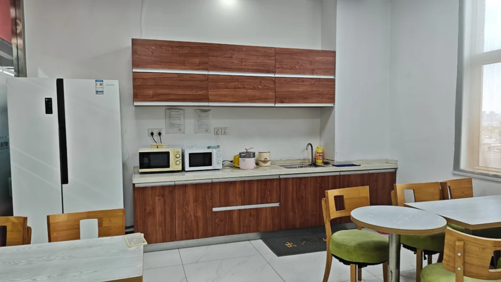 BETRUE staff lounge and employee break room, BSCI audited audio speaker factory