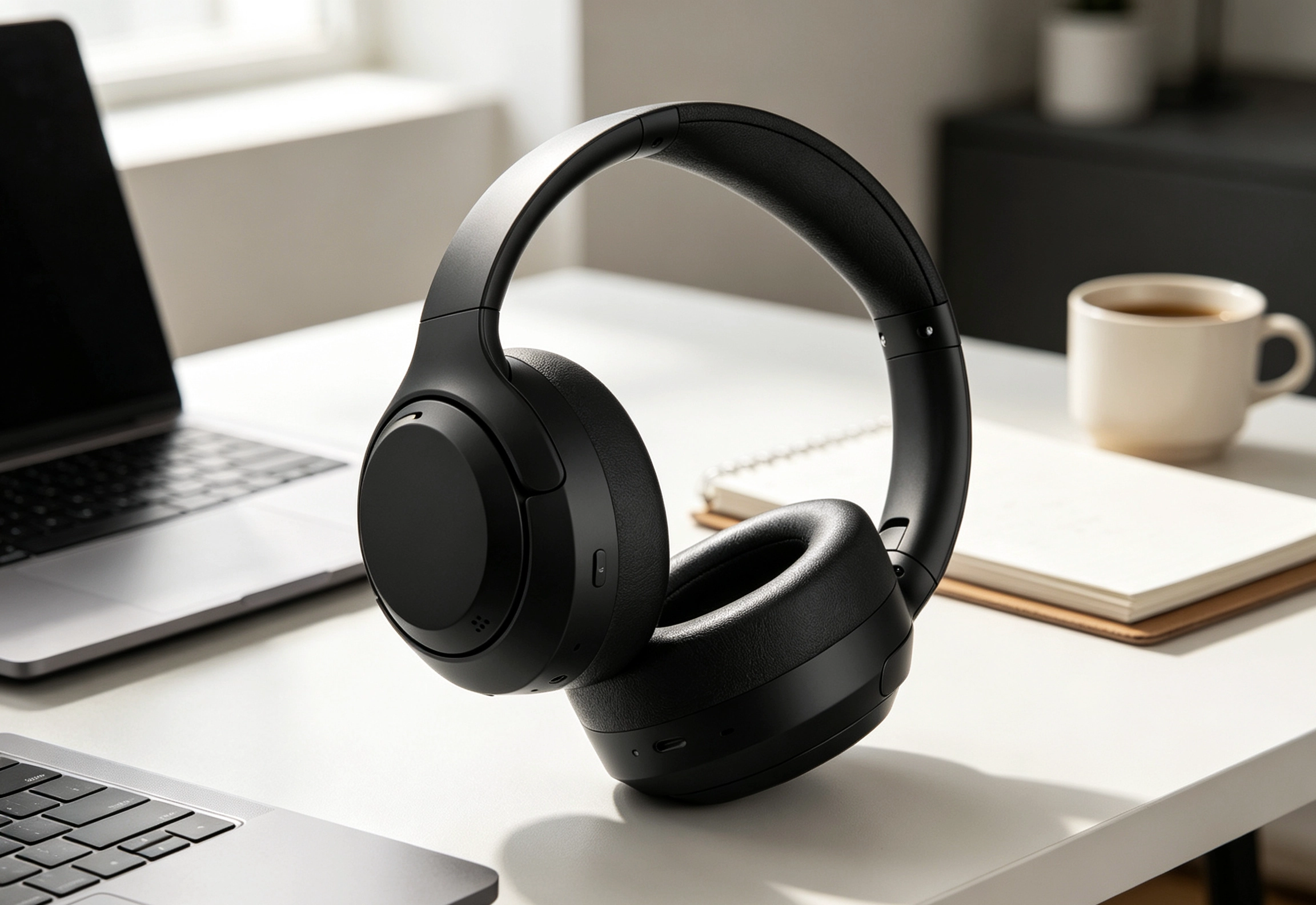 BETRUE wireless ANC over-ear headphones lifestyle showcase, BSCI audited audio speaker factory