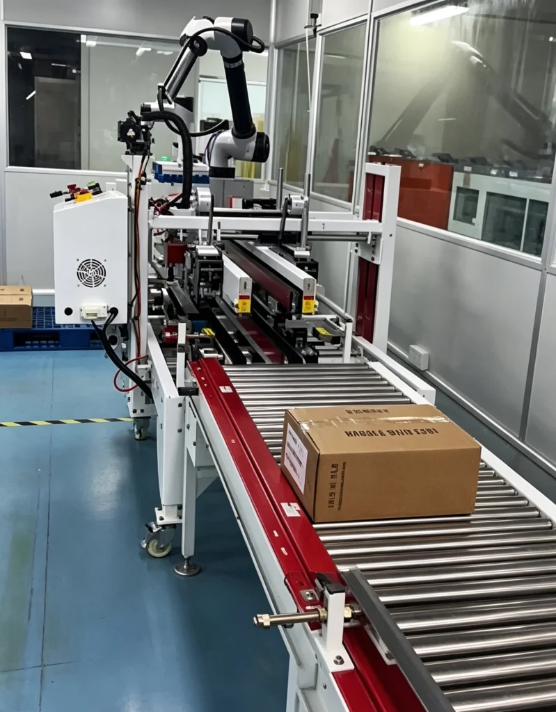 BETRUE robotic automated product packaging line, updated CE compliant audio OEM manufacturer